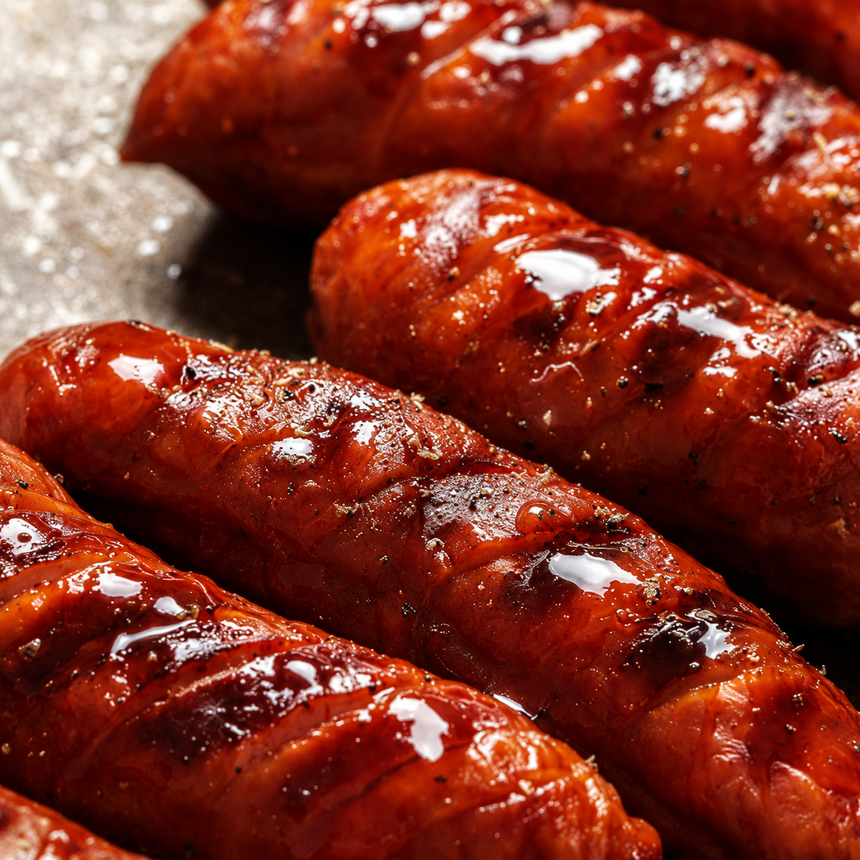 Chorizo asado a la parrilla
