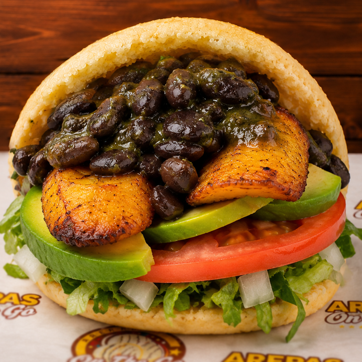 llanera-veggie-avocado-arepa-brooklyn-park